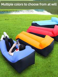 Inflatable Lounger Air Sofa Hammock-Portable,Water Proof& Anti-Air Leaking Design-Ideal Couch For Backyard Beach Traveling Camping Picnics & Music Festivals