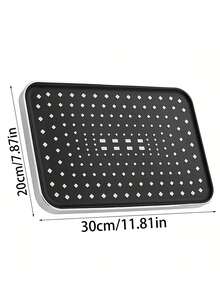 High Pressure Square Wall-Mounted Rain Shower Head, 360° Rotating High Flow Rate Water-Saving Overhead Shower, Modern Black Plastic Design, Uniform Full Body Coverage, Easy Installation Bathroom Upgrade, Ideal For Home, Hotel And RV Bathrooms, Perfect Accessory For Modern Bathrooms And Home Plumbing, Upgrade Your Shower Experience, Ideal Gift And Bathroom Renovation Choice - Multicolor - View 5