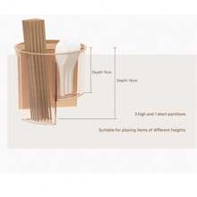 Rotierendes Messerregal für die Küche, Aufbewahrungsregal für die Haushaltsarbeitsplatte, Küchenmesserregal, multifunktionaler Essstäbchenhalter, Messerregal, integrierte Aufbewahrungsbox