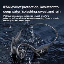 sanag A50S Pro/Max 16GB Large Memory Edition Bone Conduction Sports Earbuds True Wireless Open Wear IPX Deep Waterproof Long-Lasting Comfort For Running And Fitness Shadow Blue