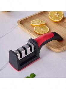 3-Stage Professional Knife Sharpener With Tungsten Diamond & Ceramic Whetstone - High-Precision Sharpening Stone, Non-Slip Grip, Fast Sharpening & Long-Lasting Performance - No Assembly Required, Black/Red Colors - Ideal For Kitchen Knives, Father'S Day Gift For Dad, Professional & Home Use, Diamond Sharpening Stone, Diamond Sharpener For Kitchen Knives, Knife Sharpening Kit, Knife Sharpener, Diamond Sharpener, Embrace The Cozy Fall Moments And Winter Charm With Plush Halloween Styles, Perfect For Autumn Party And Thanksgiving Warmth, Leading To A Spectacular Cyber Monday Extravaganza For The Ultimate Holiday, Christmas, And New Year Gifts In This End-Of-Year Festival Season!