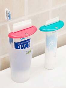 1/2/4件套牙膏管挤压器，牙膏管夹，手动牙膏分配器，多功能洗面奶分配器，浴室配件