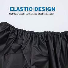 1pc Heavy Duty EVA All-Season Motorcycle Bicycle Cover - Waterproof, UV-Resistant, Snow-Proof, Fits Most Vehicles, Black & Gray, Outdoor Vehicle Protection, Fashionable Motorcycle Cover, UV-Resistant Covering - Multicolor - View 7