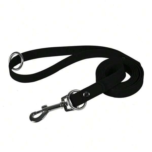 Strapazierfähige PVC Hundeleine, wasserdicht, geruchlos, rostfrei, leicht zu reinigen, angenehmes Griffgefühl, stabile Leine geeignet für kleine, mittlere und große Hunde, zum Spazierengehen und Training