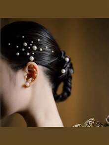 Adesivos Transparentes de Pérola 3D, Adesivos de Joias, Adesivos Autoadesivos, Decoração de Diamante, Decoração de Cabelo com Pérola, Acessórios de Decoração DIY, Acessórios de Cabelo, Kit de Ferramentas de Penteado, Kit de Ferramentas de Beleza, Presentes de Acessórios de Beleza para Mulheres, Ferramentas de Penteado