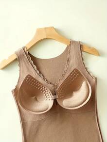 Ropa interior térmica para mujer de 5 piezas: Top de una pieza moldeador sin costuras de invierno, capa base súper suave y elástica, adecuado para clima frío. - Multicolor - Ver 6