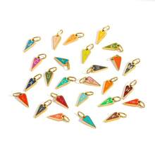 1 Cute Stainless Steel Pendant With 26 Colorful Heart Letters A-Z, Suitable For Bracelets, Necklaces, Earrings, Jewelry Making, Versatile For Daily Parties, And Gift Giving - Multicolor - View 3