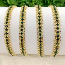 1 Yard 3 Rows/2 Rows AB Rhinestone Chain, Gold/Silver Base With Claw Chain, Suitable For Doll Making, Plush Doll Making, Clothing Decoration, Embroidery, Jewelry Making, Gift Decoration - Multicolor - View 27