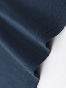 Cyberpunk Style 2024 World Tour Pattern Personality And Attitude Cotton T-Shirt, Made Of 100% Cotton And Combed With Fine Needles, Is Relaxed And Comfortable, Suitable For Both Men And Women, And Suitable For Street Hipsters. - 藏蓝色 - 查看 5