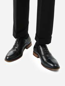 Men's Oxfords Formal Dress Shoes - Black - View 1