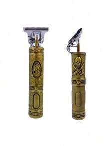 Hair Trimmer Gold Hair Clipper Shaver Finishing Machine - 彩色 - 查看 5