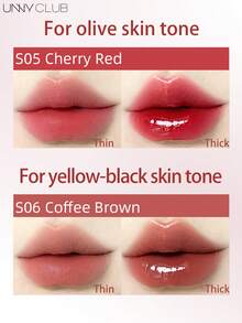 unny club Moisturizing Lip Gloss, Lip Care Essence, Hydrating Formula, Glass Lip Gloss, Diamond Plumping Lip Gloss, Long-Lasting Liquid Lipstick, Lightweight Liquid Lipstick