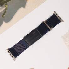 Trail Loop Nylon Band Compatible With Apple Watch Band 49mm 46mm 45mm 44mm 42mm 41mm 40mm 38mm Men Women,Rugged Braided Elastic Weave Sport Strap Compatible With IWatch Ultra Series 10/9/8/7/6/SE/5/4/3/2/1/SE