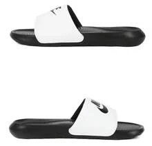 Nike Victori One Slide CN9675 – Lightweight Cushioned Men's Sport Slides For Travel, Beach & Lounge Wear - 白色 - 查看 3