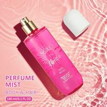 6.1fl.Oz Hair & Body Fragrance Mist For Women - Long-Lasting Perfume,It Contains Fragrances Of Jasmine, Vanilla, Pitaya, Etc ,Perfect For Dating, Parties And Gift Giving,Christmas Gifts - Vanilla/Dragon Fruit/Jasmine Flower - 查看 3