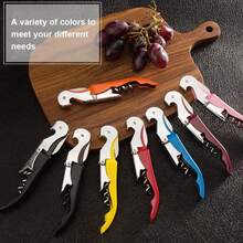Bottle Opener, Multifunctional Bottle Opener, Manual Wine Bottle Opener For Home Use, Bartenders And Waiters