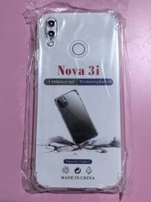 3pcs Transparent Four-Corner Anti-Fall Case Compatible With Huawei/Honor Series, Huawei/Honor Transparent Four-Corner Anti-Fall Phone Case, Phone Case, Phone Protective Cover, Phone Shell, Phone Sleeve, Anti-Fall Phone Case, Transparent Phone Case, Minimalist Phone Case, Solid Color Phone Case, Transparent Phone Case, TPU Anti-Fall Phone Case (Military-Grade Anti-Fall)