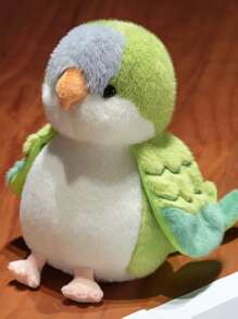 1 szt. Słodki ptak i papuga interaktywna pacynka ręczna, interaktywna pluszowa lalka ręczna prezent dla chłopców i dziewcząt