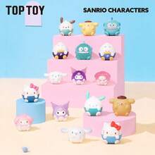 Miniso TOPTOY MINI Colección de juguetes coleccionables en bolsas ciegas, con tarjetas de personajes, lindo regalo para niñas, decoración de figuras - Multicolor - Ver 5