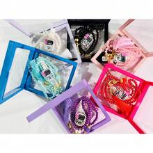 99pcs Faux Pearl 2-Piece Rosary Beads Set With Counter, Popular Item In Middle East, Muslim, UAE, Dubai, Pakistan, Dotted Design - Multicolor - View 10