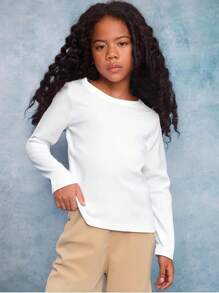 Halloween Kids Costumes Girls Clothes Piece Outfit Ribbed-Shirt Top + Cargo Pants, Girls Fall Clothing Set, Sizes-12 Years