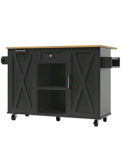 Sairedel Moderne Kitchen Isl In Wit Multifunctional Buffet Cabinet Integrated Trash Can Compartment Flexible Dining Tafel Snack Shelves Stretch Function Cabinets Intelligent Storage Space The Area view 6