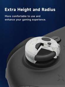 2pcs Spider Web Pattern Joystick Caps, Compatible With Switch Pro/PlayStation5/4 Game Controller Silicone Caps, Button Covers, Gaming Console Controller, Gaming Accessories, P4/P5 Controller High-Performance Thumb Grip Caps, Best Gift For Gamers, New Year's Christmas Gift For 2026 - Multicolor - View 4