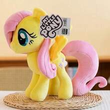 Hasbro 我的小马驹彩虹破折号毛绒玩具 – 12 英寸官方*填充动物玩具 – 柔软、色彩鲜艳、彩虹玉米怪兽玉米惊喜乌鸦 - 惊喜开箱毛绒玩具、女孩的幻想怪物礼物、可穿戴配件的想象游戏 - 小蝶 - 查看 4