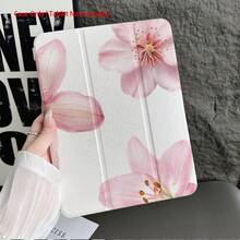 Ốp bảo vệ máy tính bảng họa tiết hoa - Tươi mới và thanh lịch, được thiết kế dành cho người dùng theo đuổi thẩm mỹ tinh tế, có khe cắm bút cảm ứng, phù hợp với iPad 10.9/10.2/Air thế hệ thứ 5/Pro 11/10 thế hệ/9.7/Air 2/iPad (thế hệ thứ 7)/iPad (thế hệ thứ 8)/iPad Air 4/5/iPad Pro 11/iPad thế hệ thứ 10 10.9 inch (mẫu 2022)/iPad Air 13 (mẫu M3 2025)/iPad Air 11 (mẫu M3 2025)/iPad Air 11 (mẫu A16 2025), có chức năng tự động ngủ/thức, phụ kiện máy tính bảng thời trang. - Nhiều màu - Xem 2