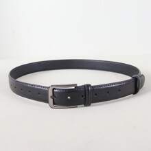 1/2pcs Men's Casual Leather Belt With Pin Buckle, Suitable For Daily Commute, Business Party Fall, Autumn, Halloween Autumn-Winter Accessories,Suitable For Teens, Youth,Men,Casual, Outdoor, Athletic, Vacation, Graduation Gifts, Birthday, Daily Wear Halloween, Casual, Business, Street, Boho, Western, Outdoor, Gift For Men, Husband, Boyfriend, Father, Dad, Christmas