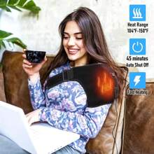 New USB Electric Shoulder Support Pad With 3-Level Heating Massage, Shoulder Protection Massager, Gift For Health And Warmth
