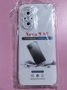 3pcs Transparent Four-Corner Anti-Fall Case Compatible With Huawei/Honor Series, Huawei/Honor Transparent Four-Corner Anti-Fall Phone Case, Phone Case, Phone Protective Cover, Phone Shell, Phone Sleeve, Anti-Fall Phone Case, Transparent Phone Case, Minimalist Phone Case, Solid Color Phone Case, Transparent Phone Case, TPU Anti-Fall Phone Case (Military-Grade Anti-Fall)