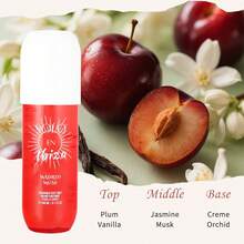 6.1fl.Oz Hair & Body Fragrance Mist For Women - Long-Lasting Perfume,It Contains Fragrances Of Jasmine, Vanilla, Black Plum, Etc ,Perfect For Dating, Parties And Gift Giving,Christmas Gifts - Black plum/jasmine/vanilla - 查看 2