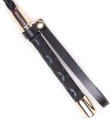 BLUECC Riding Crop For Horse, Horse Whip With PU Leather Equestrianism Horse Crop Double Slapper Horse Whip Black Crops For Horses