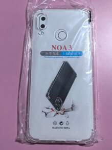 3pcs Transparent Four-Corner Anti-Fall Case Compatible With Huawei/Honor Series, Huawei/Honor Transparent Four-Corner Anti-Fall Phone Case, Phone Case, Phone Protective Cover, Phone Shell, Phone Sleeve, Anti-Fall Phone Case, Transparent Phone Case, Minimalist Phone Case, Solid Color Phone Case, Transparent Phone Case, TPU Anti-Fall Phone Case (Military-Grade Anti-Fall)