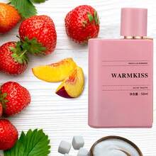 Strawberry Perfume – Long-Lasting Feminine Scent, Strawberry And Vanilla, Refreshing And Cool, With Sweet Fruity, Fresh Strawberry Scent - Hồng - Xem 2