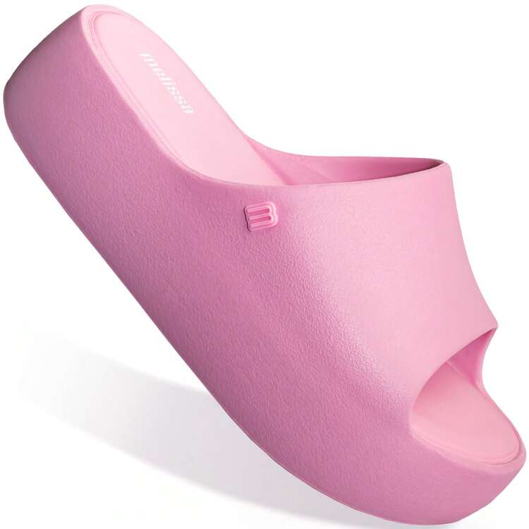 Melissa Free Platform Flip Flop Slide Original 35859 - 粉紅色的 - 查看 1
