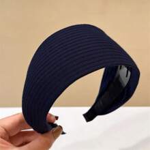 多功能布艺褶皱宽发箍，韩版新款街头风发箍，时尚拍照发夹，发带，发箍头带，头饰发饰 - 彩色 - 查看 30