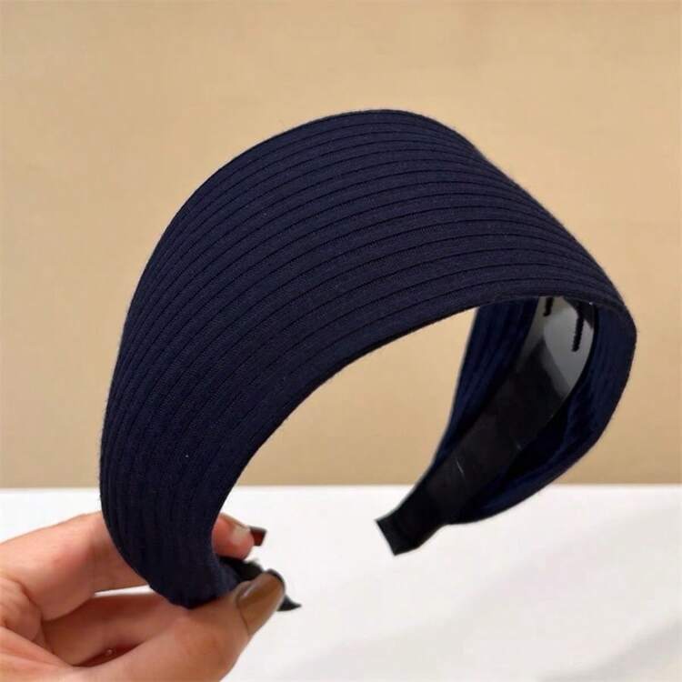 多功能布艺褶皱宽发箍，韩版新款街头风发箍，时尚拍照发夹，发带，发箍头带，头饰发饰 - 彩色 - 查看 30