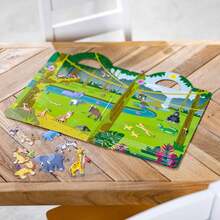 ¡RecomendadoMelissa & Doug Set de Juego de Autoadhesivos Esponjosos, Safari, Bloc de Actividades Reutilizables, Fondo de Doble Cara, 42 Pegatinas¡Top de Temporada - 1 - Ver 10