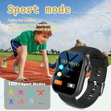 Children's Smart Watch, Wireless Dialing/Calling, Multiple Sports Modes, Tracking Children's Sports Data, Message Notifications, Alarm Reminders, Shutter Control, Custom Watch Face Wallpaper Suitable For Boys/Girls, Compatible With Android And IOS Phones - 彩色 - 查看 5
