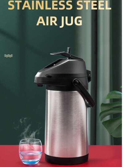 1 件压力不锈钢真空瓶，大容量壶，家用和车用热水瓶，3 升容量