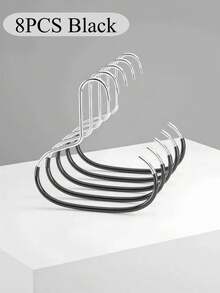 2-8 piezas Ganchos de diseño retorcido para colgar bolsos, carteras, cinturones, bufandas, sombreros, organizador de ropa interior y chalecos