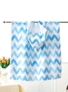 1PC Children's Fleece Bathrobe With Hood,Baby Hooded Towel,Kids Bath/Pool/Beach Hooded Towel.Swimming Pool Towel, Bath Towel