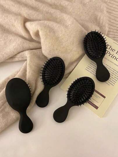 1PC Portable Japanese Style Black Bristle Comb With Scalp Massage Function - Mini Air Cushion Comb, Small Comb, Portable Scalp Massage Comb, Suitable For Long Straight Hair, Matte Texture Handle, Plastic Material,Back To School,Travel Holiday Essentials,Hair Accessories For Women,Brush,Hair Brushes,Edge Brush,Brush Hair,Hair Comb,Comb Hair,Detangling Brush,Ball Brush,Mini Hair Brush,Hair Brush Set,Wooden Comb, Comb, Slick Back Brush, Hairbrush, Edge Brush, Brush Hair, Hair Comb, Hair Brush Set, Comb Hair, Mini Hair Brush, Detangling Brush,Hair Products, Hair Tools, Hair Stuff, Hair Care, Curly Hair Brush, Barber, Barber Accessories, Hairdressing Equipment,Hair Brush,Slick Back Brush,Styling Brush,Curly Hair Brush,Edge Brush,Hair Comb,Brush Hair,Hair Brush Set,Comb Hair,Comb For Curls,Detangling Brush,Hair Brush For Women,Hair,Travel,Hair Products,Hair Tools,Hair Stuff,Barber,Barber Accessories,Barbershop,Hairdressing Equipment