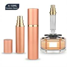 1pc Refillable Perfume Atomizer Empty Mini, TSA Approved, Travel 5ml Perfume Spray Bottle, Portable Fragrance Container For Man And Women, Amazing Gift