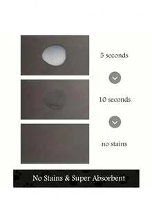 1 Piece, Simple Style Cute Cat Pattern Pet Feeding Mat, Reusable, Easy To Clean, Multifunctional Water Absorbing Quick Drying Dog Food Bowl Mat, Indoor And Outdoor Universal Pet Food Mat, Home Decoration Accessory, Suitable For Independence Day, Christmas, Halloween - Multicolor - View 5