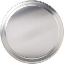TP12 TP Series 18-Gauge Aluminum Standard Weight Wide Rim Pizza Pan, 12-Inch - 12-inch - 查看 3