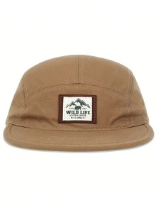 2026 Chapeau à bord plat personnalisé à la mode, chapeau de skateboard de rue hip-hop pour hommes, chapeau de pêche décontracté d'extérieur, casquette de baseball décorative réglable pour femmes pour usage quotidien, été, plage, vacances - SUR LE - Voir 4