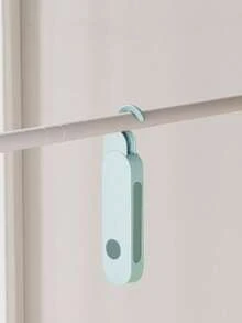 Foldable Travel Clothes Drying Rack, Portable Retractable 7-Hole Laundry Hanger, Business Travel Hotel Balcony Window Drying Rack - Multicolor - View 13